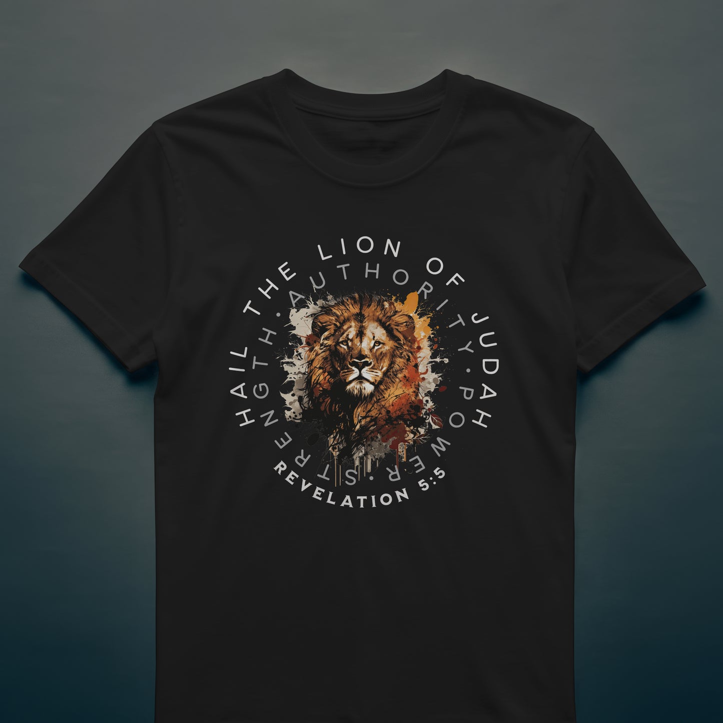 Hail The Lion Of Judah Mens T-Shirt