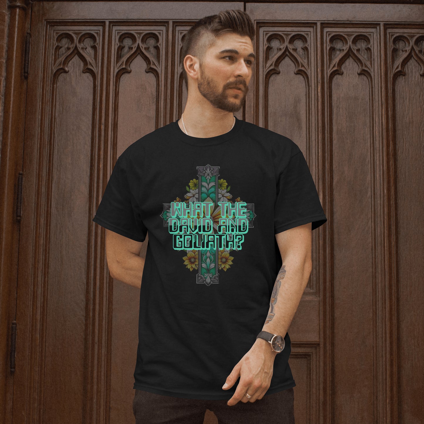 "What The Holy Spirit" Men's T-Shirt