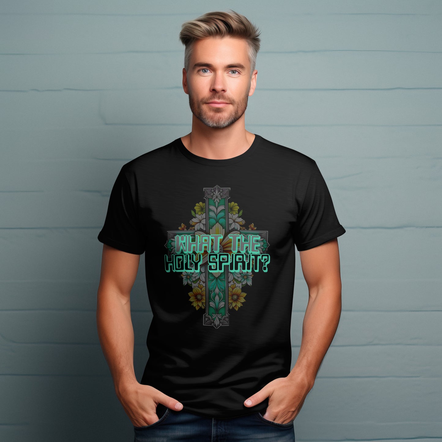"What The Holy Spirit" Men's T-Shirt