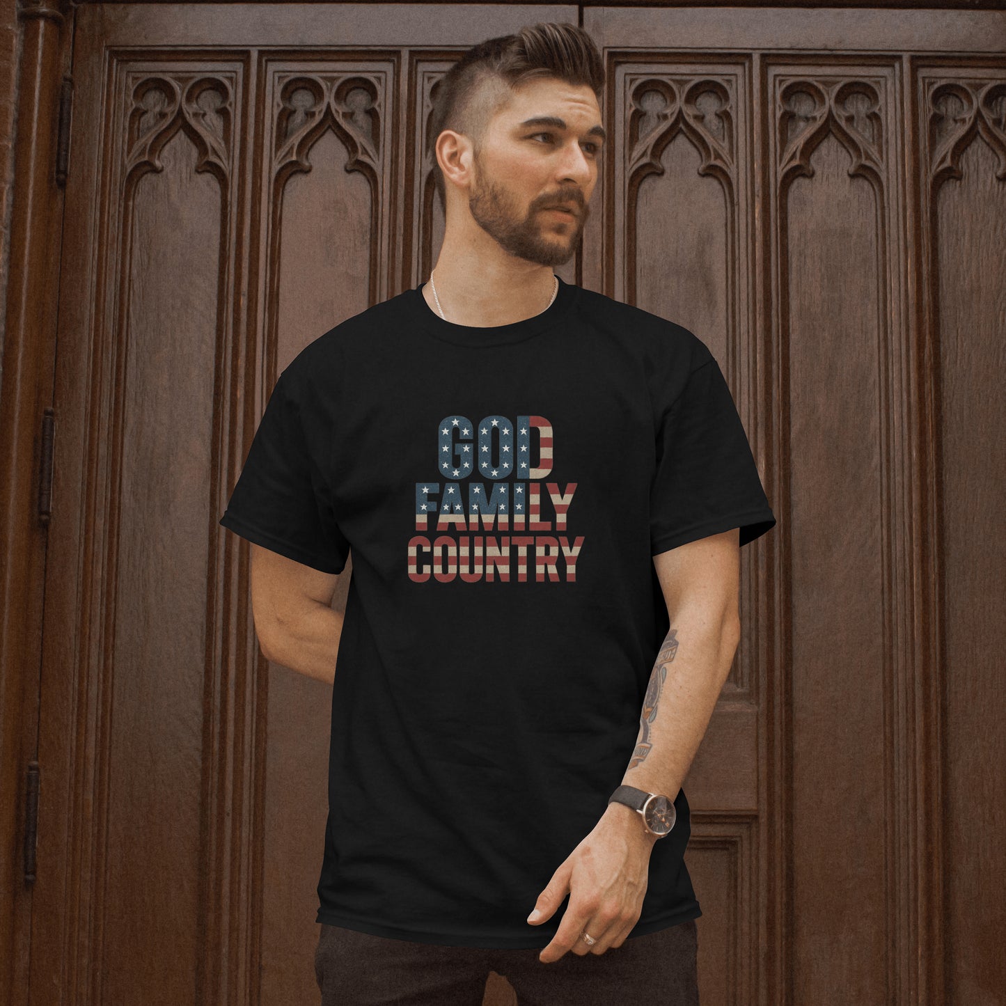 God Family Country