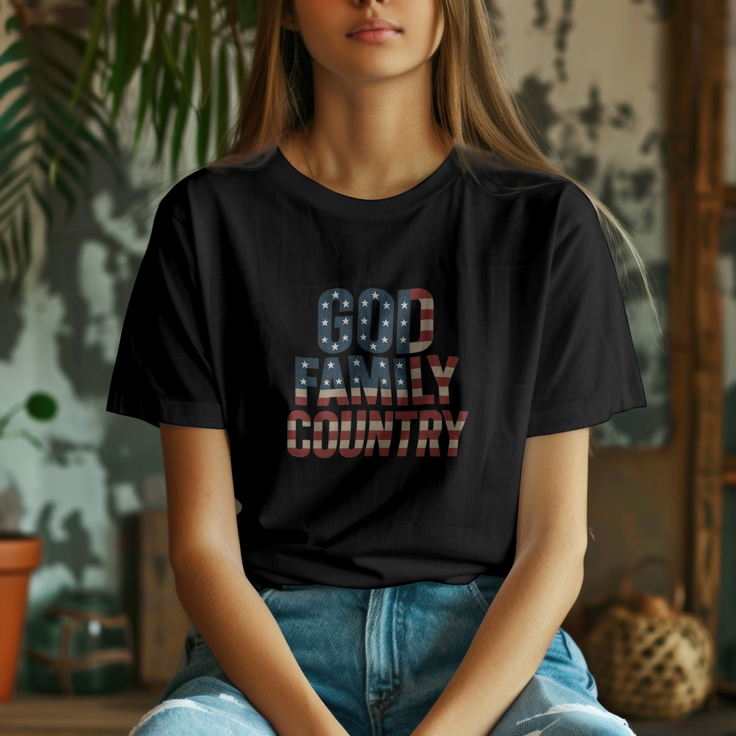 God Family Country