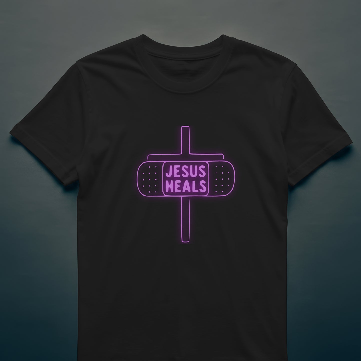 Jesus Heals Womens T-Shirt