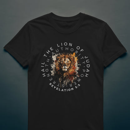 Hail The Lion Of Judah Mens T-Shirt