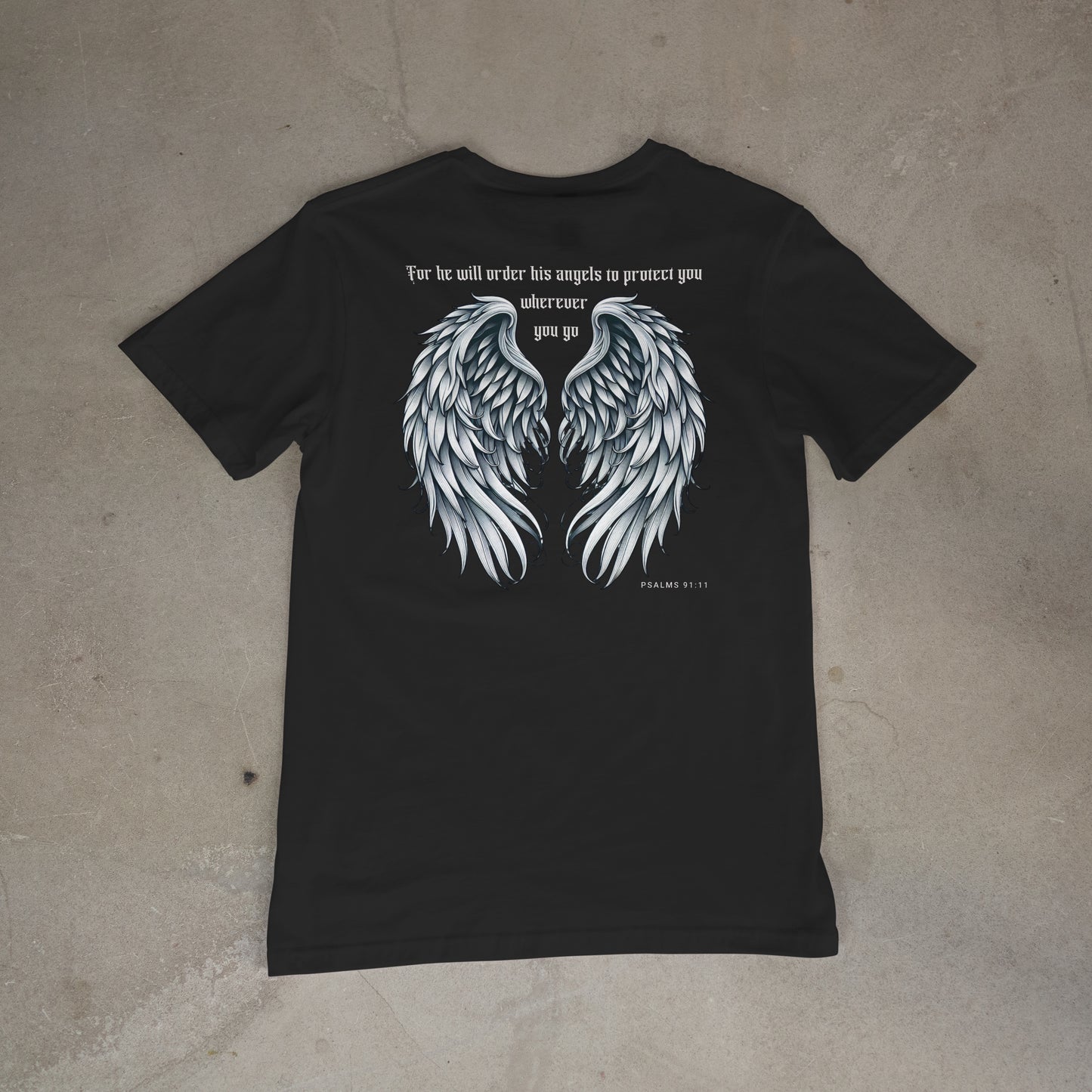 PSALMS 91:11 Mens T-Shirt