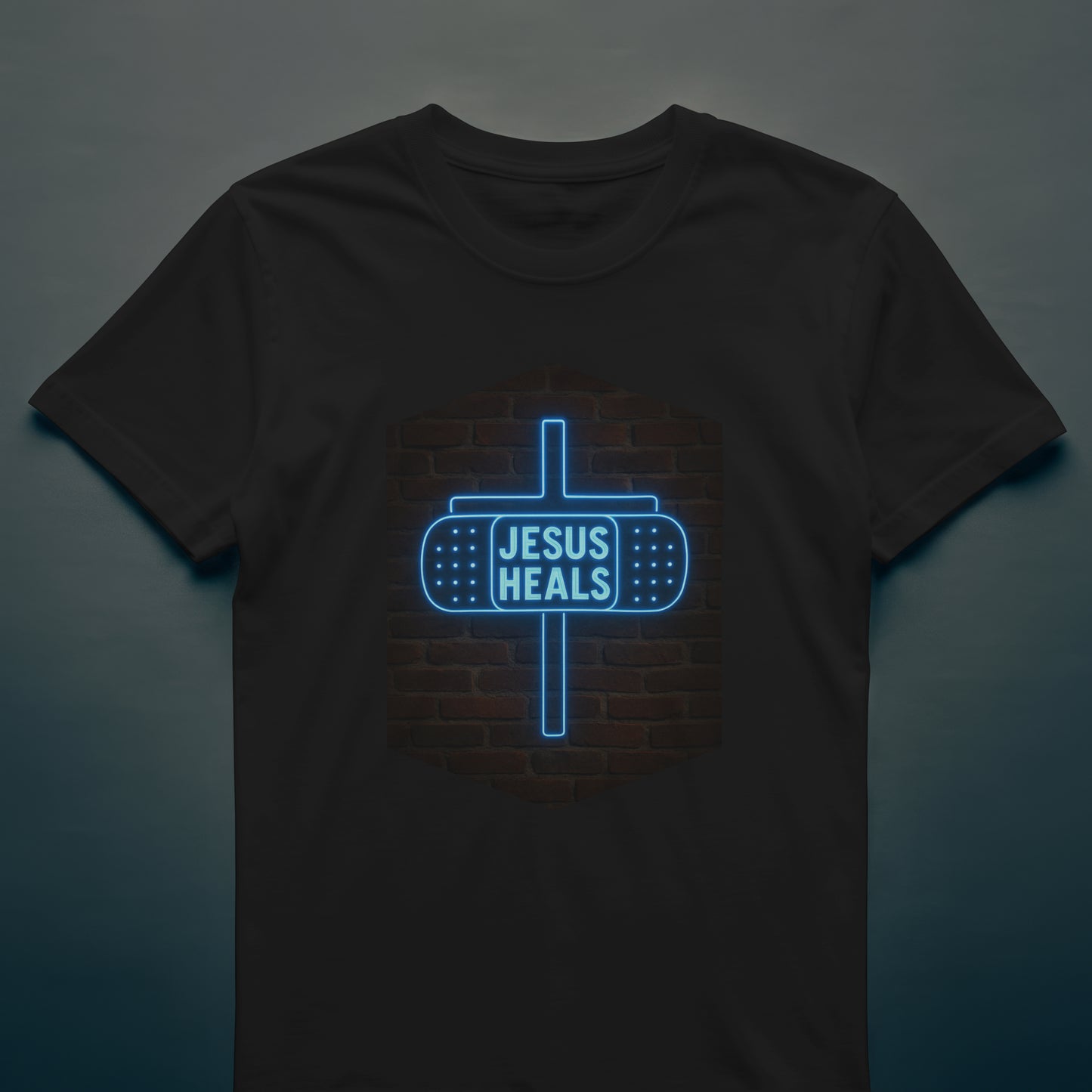 Jesus Heals Mens T-Shirt