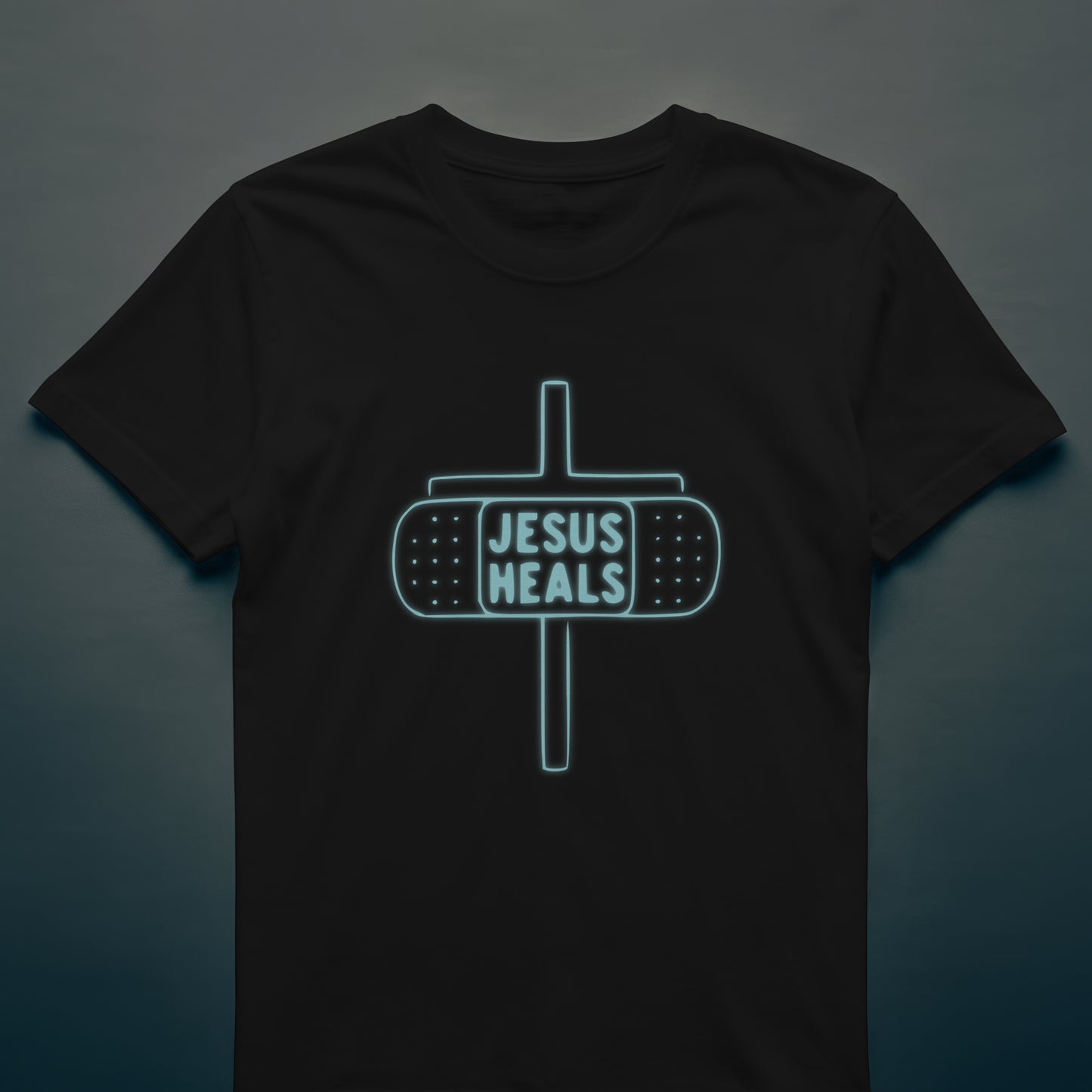 Jesus Heals Mens T-Shirt